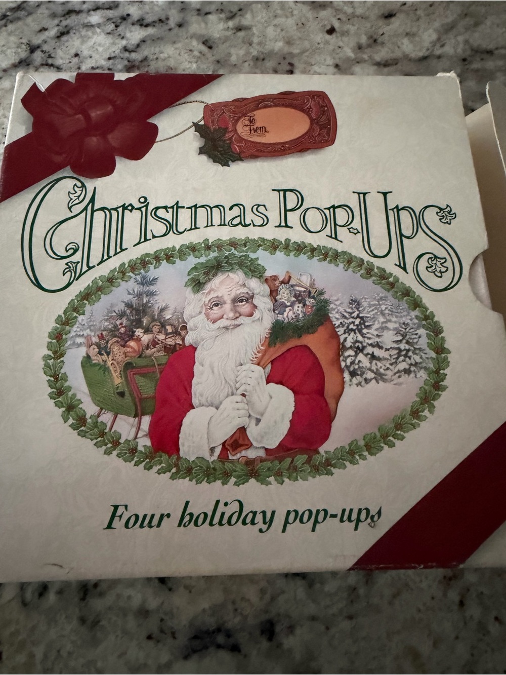 LIKE NEW Vintage Christmas Pop Up Books